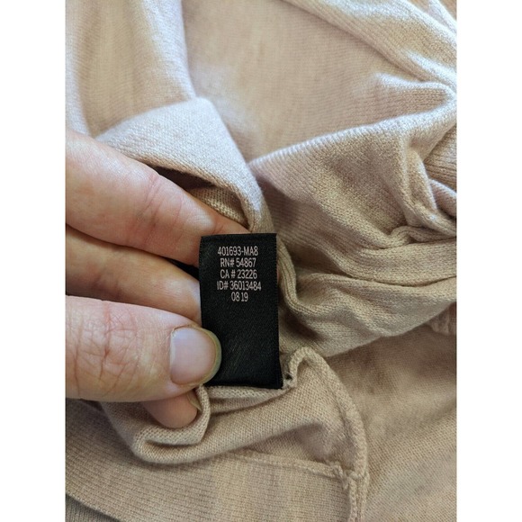 Victoria’s Secret Sport Twist Open Back Sweater Long Sleeve Pink Size M NWT $65 - Picture 7 of 13